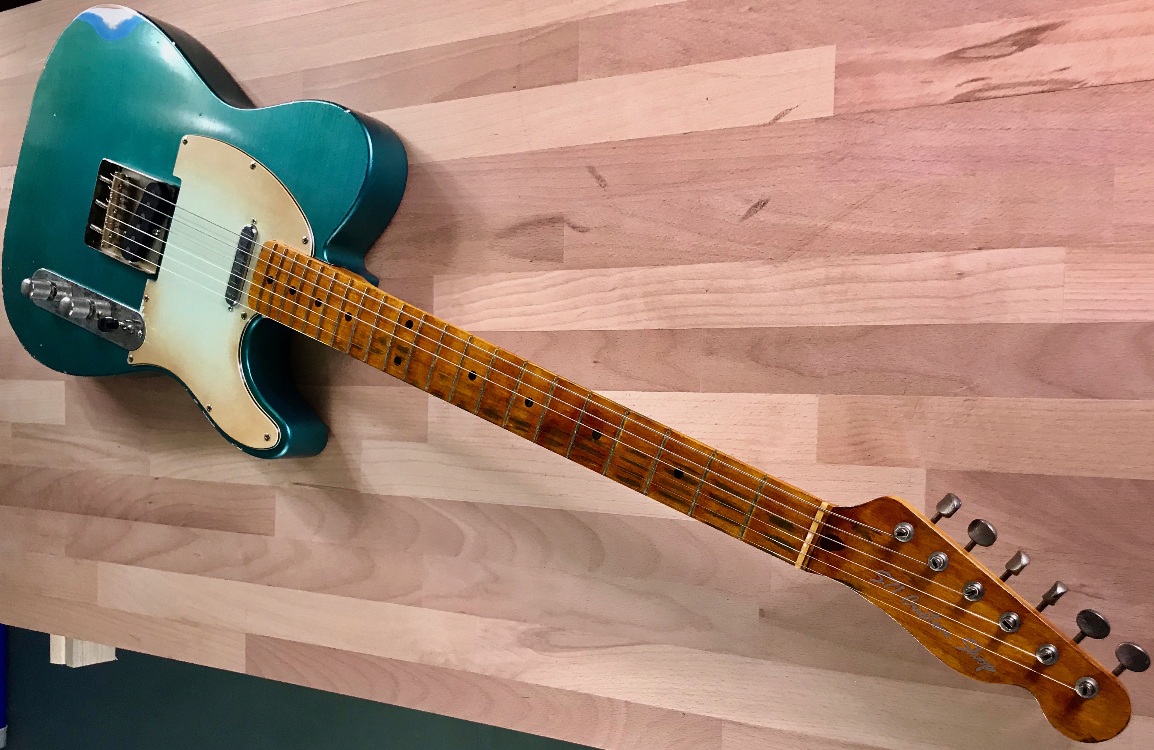 USA Custom Shop « 1963 Faded Lake Placid Blue Relic » Telecaster