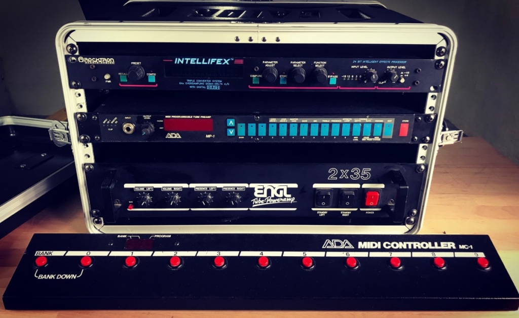 FULL GENUINE “1990” RIG w ADA MP-1 / ROCKTRON Intellifex / ENGL 820-35 ...