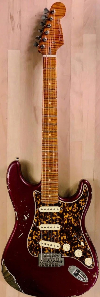 High-End Custom Made "S" guitar for Gordon in California - Image 3